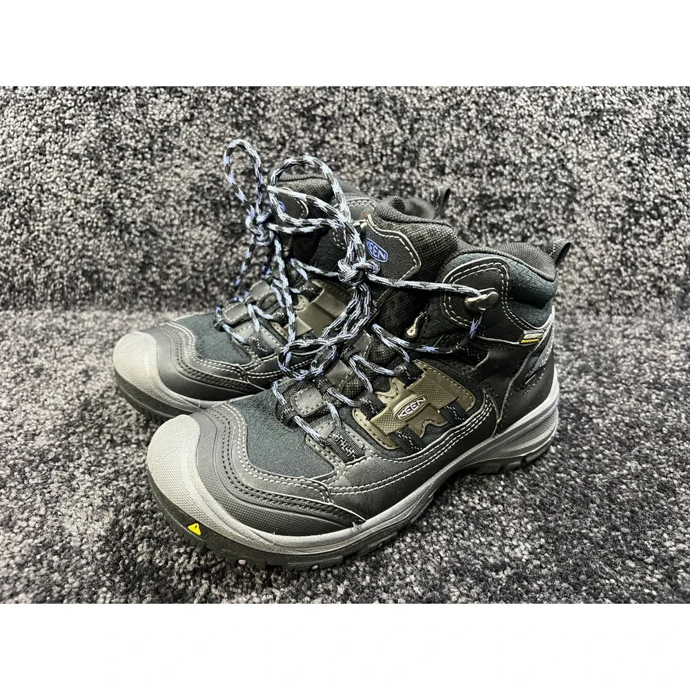 Keen Womens Logan Hiking Mid Top Waterproof Boots Sz 6 American Built - EUC